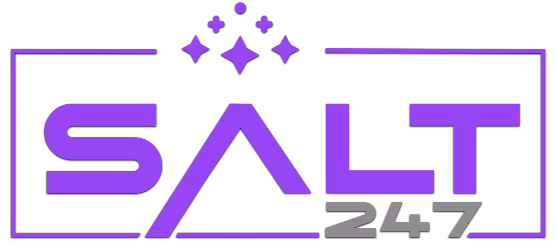 SALT247 Purple Logo